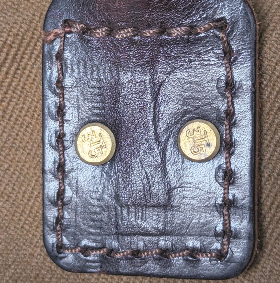 Freemans Sporting Club x BillyKirk Bank deposit Tote Bag Leather Waxed Cotton - Picture 4 of 10